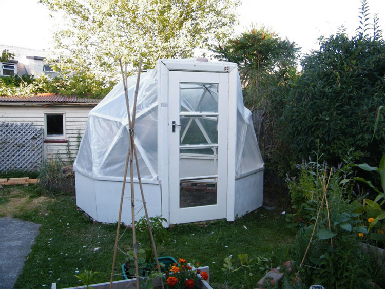 The completed dome prototype. 