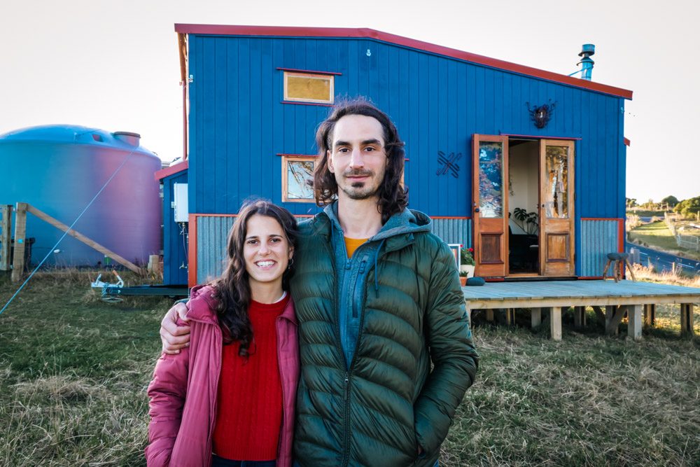 Living Big in a Tiny House - Amazing Ultra Low-Cost Dream Tiny Home!