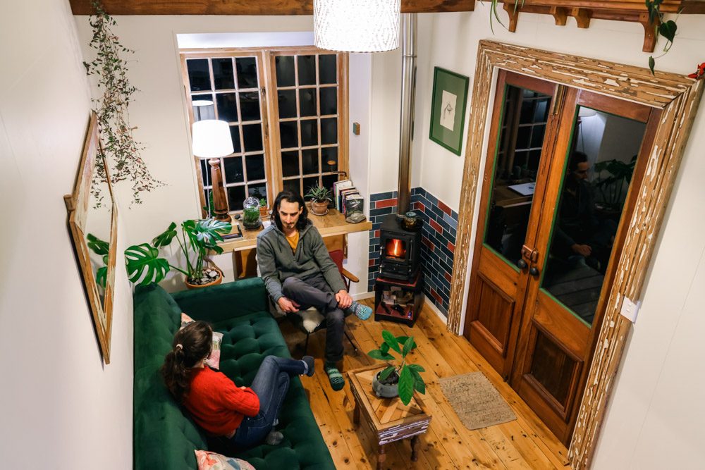 Living Big in a Tiny House - Amazing Ultra Low-Cost Dream Tiny Home!