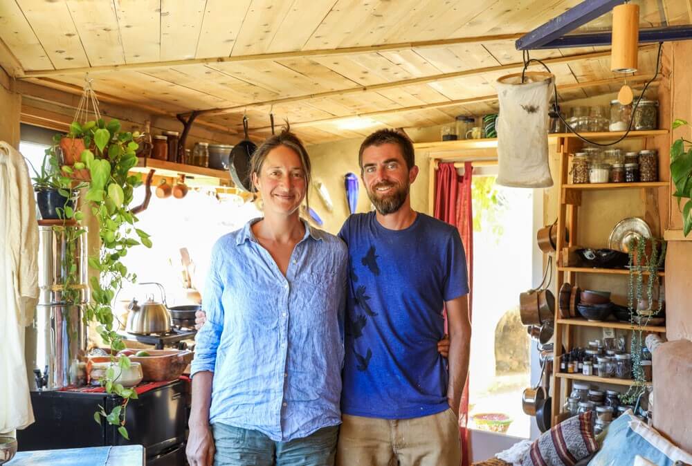 View of Living Big in a Tiny House - Off-The-Grid Desert Living in a Tiny ...