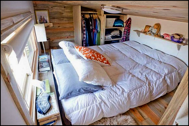 Living Big in a Tiny House 12 Beautiful Creative Tiny House Lofts