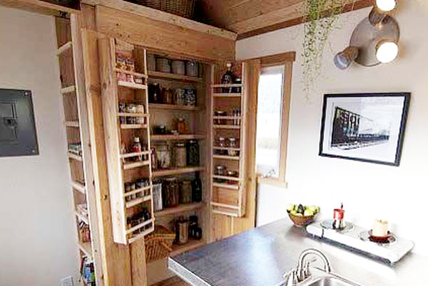 Shallow Kitchen Storage