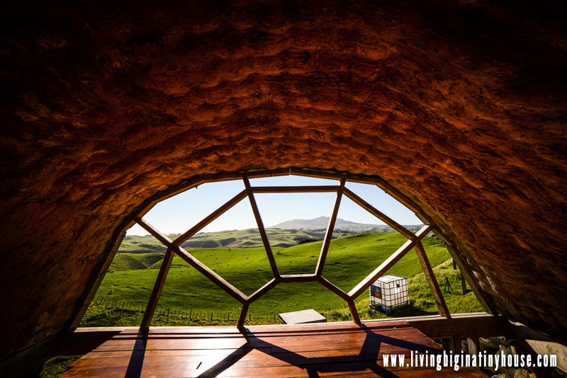 Earthship Sleeping Loft