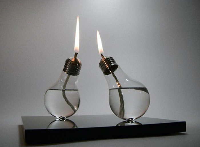 Upcycled Light Bulb