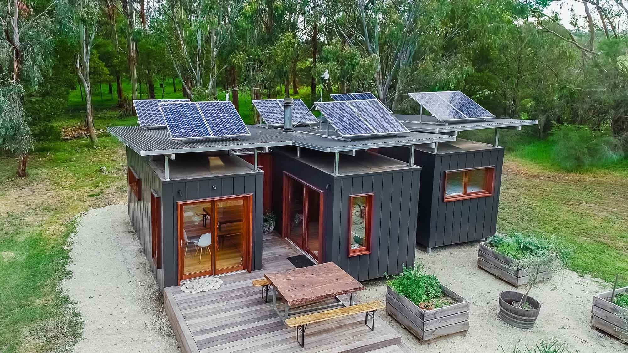 Living Big in a Tiny House - 3 x 20ft Shipping Containers Turn Into