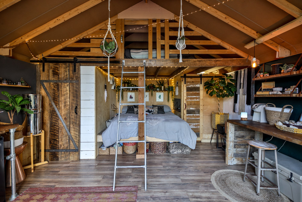 Living Big in a Tiny House Back To Nature Living In A Beautiful Tiny House Tent Revisited