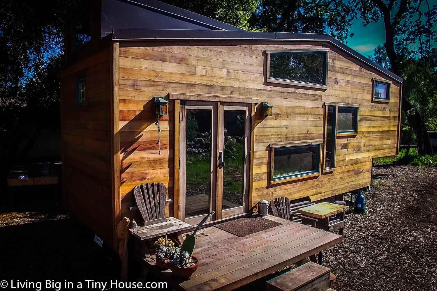 Living Big in a Tiny House Exquisitely Handcrafted Eco Tiny House