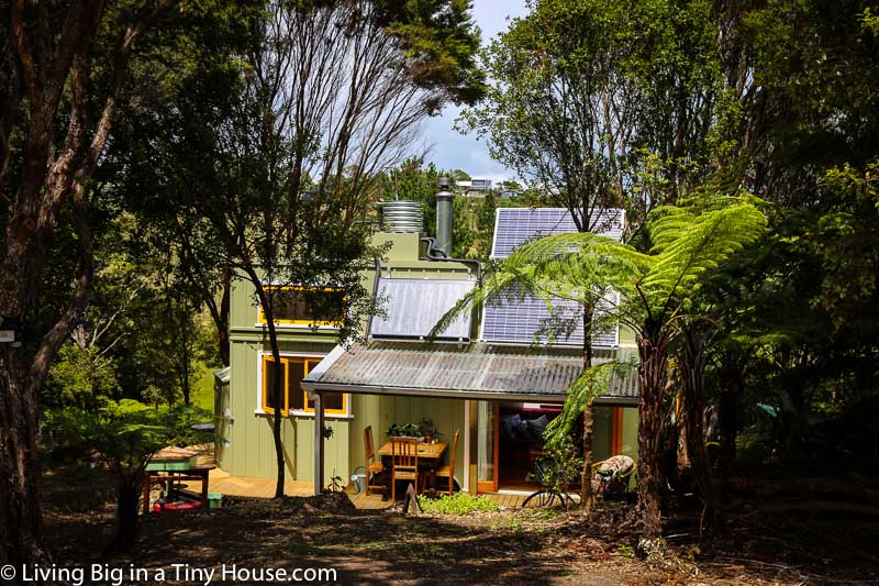 TINY HOUSE SOLAR PANELS