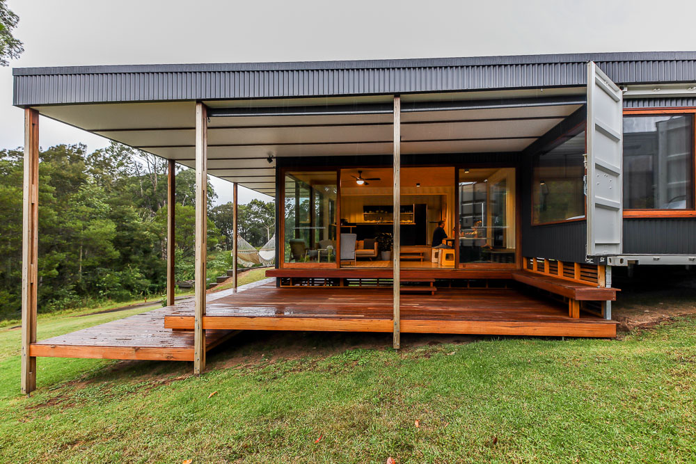 Living Big in a Tiny House - Shipping Container Home Designed For