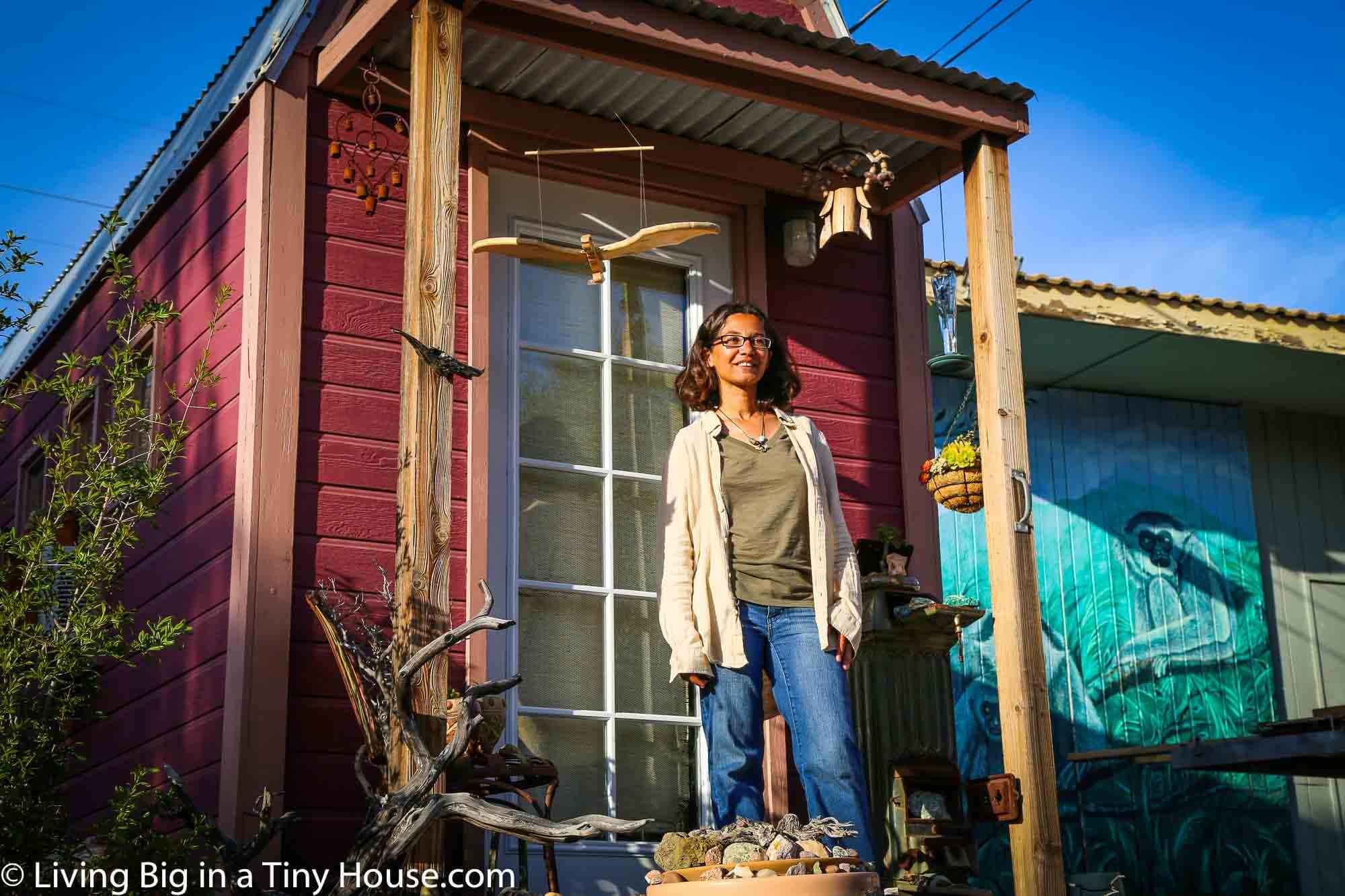 Living Big in a Tiny House This Tiny House Found A Unique Home Amongst The Apes