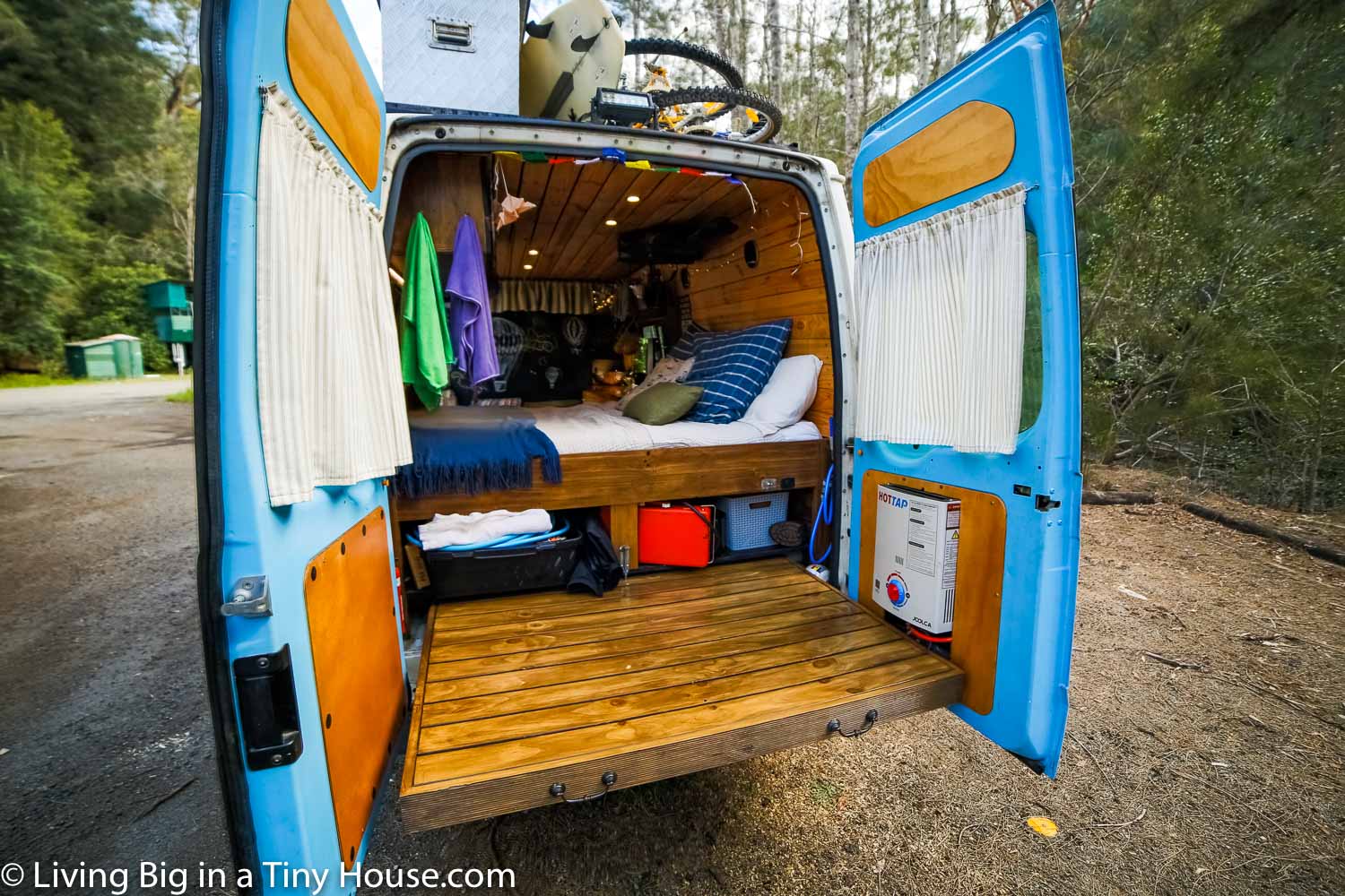 best van to travel around australia