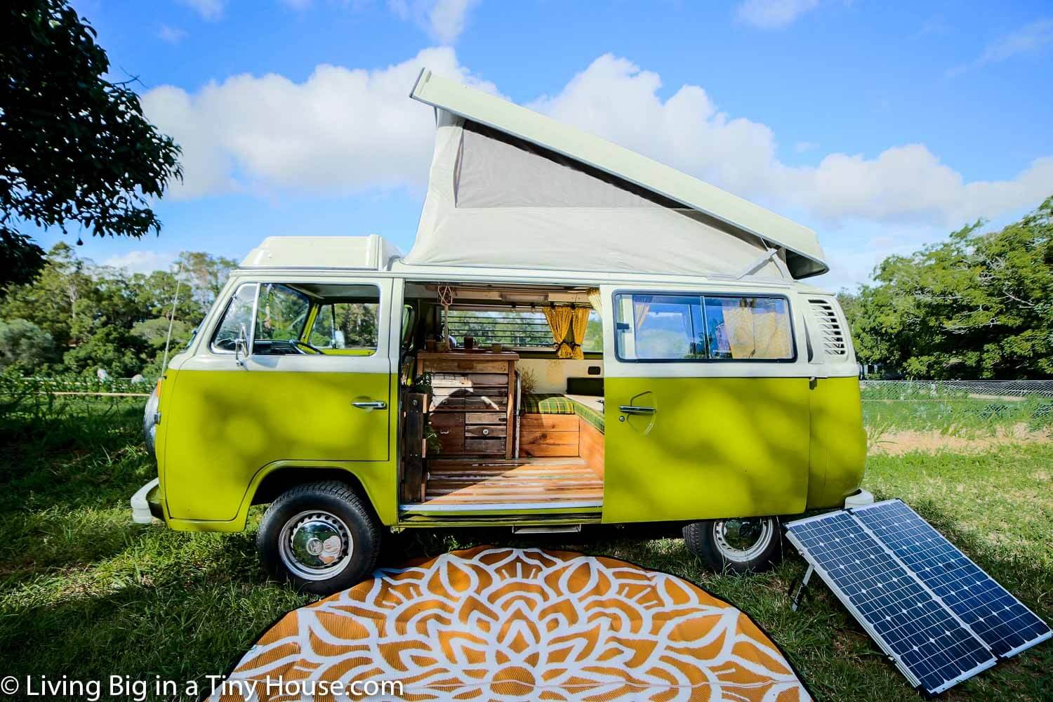 VW Bus als mobiles Haus