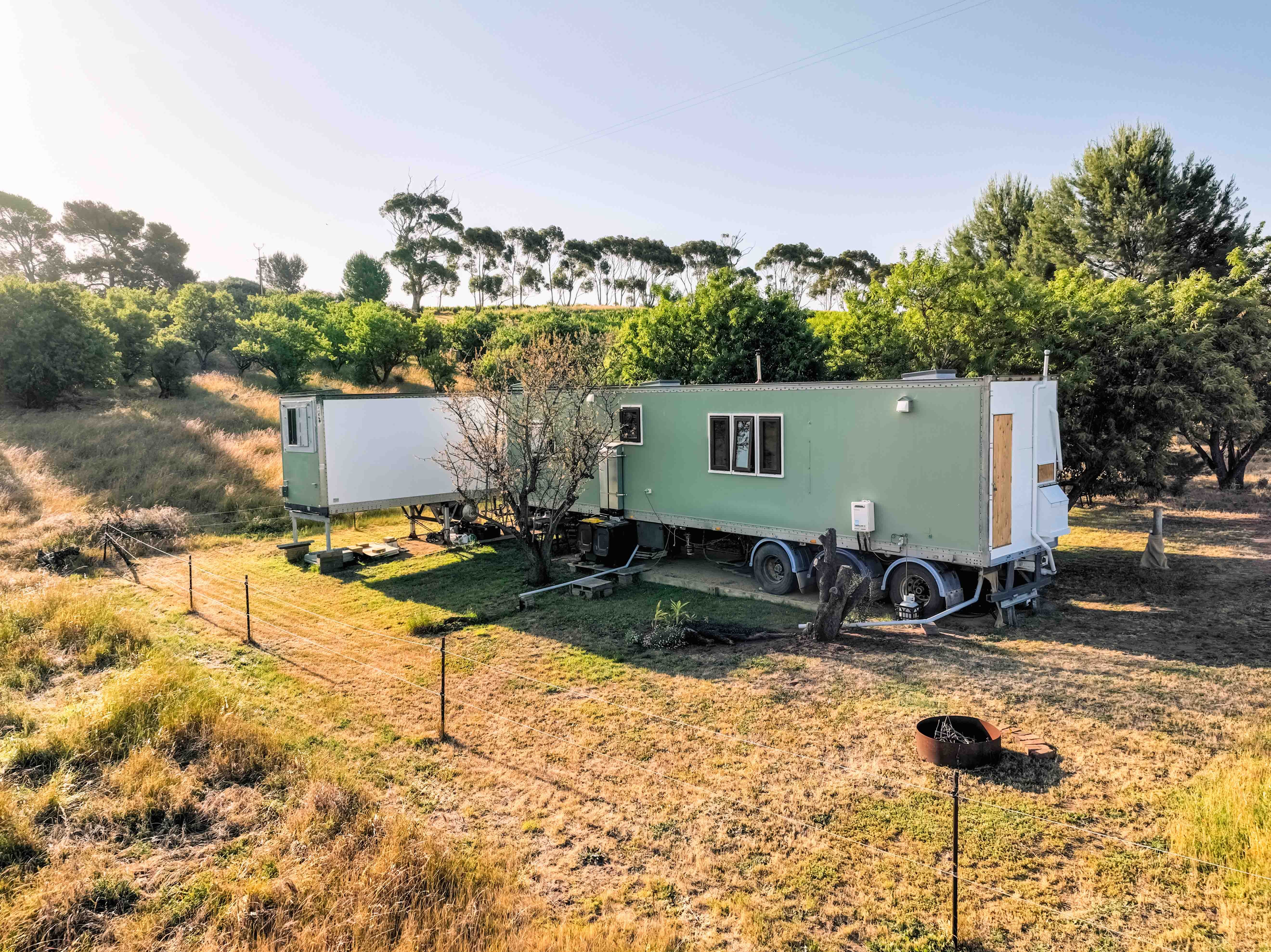 This Luxury Tiny House Was Built Inside A Semi-Trailer!
