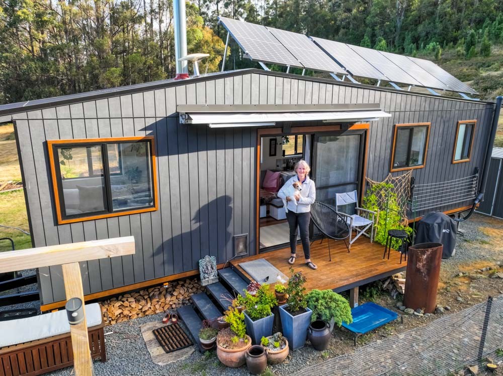 Scandinavian-Style Tiny Home In The Tasmanian Wilderness