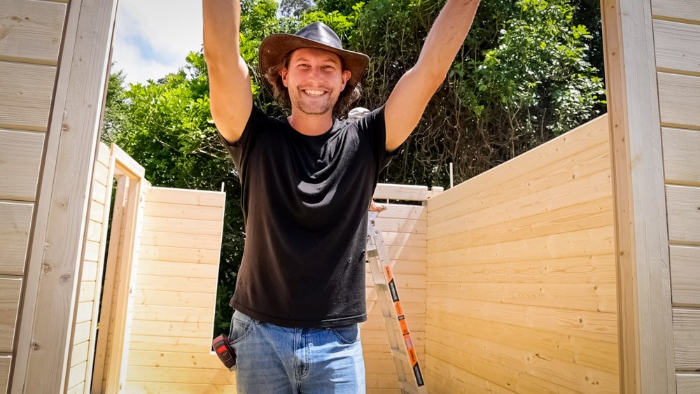 Amazing Modern Log Cabin Build - From DIY Kit-Set To Epic Off-Grid Getaway! Amazing Modern Log Cabin Build - From DIY Kit-Set To Epic Off-Grid Getaway!