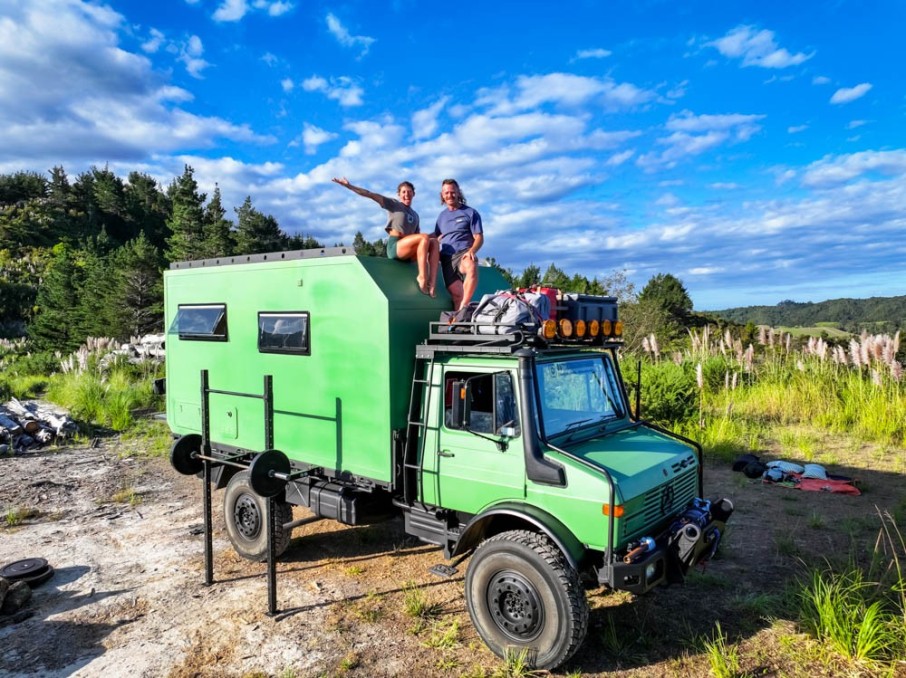 Ex-Army Unimog Transformed Into A Tiny Home Made For Adventure!