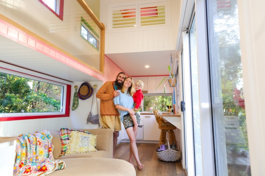 This Family Left the City to Build a Multigenerational Tiny Home Homestead