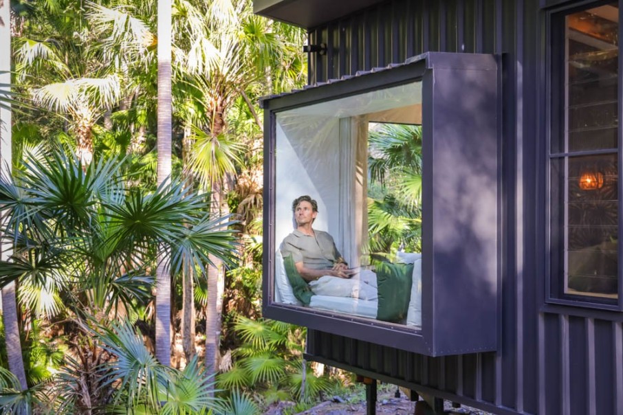 Superyacht Captain Builds Jaw-Dropping Tiny Home Paradise in the Australian Rainforest
