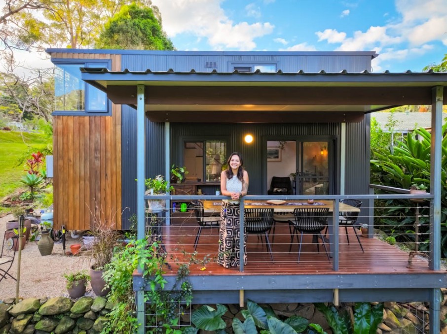 This Spacious Tiny House Is Like a Mini Mansion