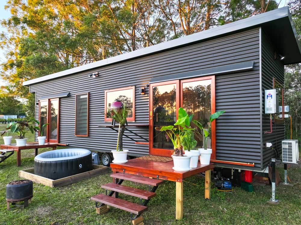Stunning Spacious Single-Level Tiny Home is a Sanctuary of Healing Stunning Spacious Single-Level Tiny Home is a Sanctuary of Healing