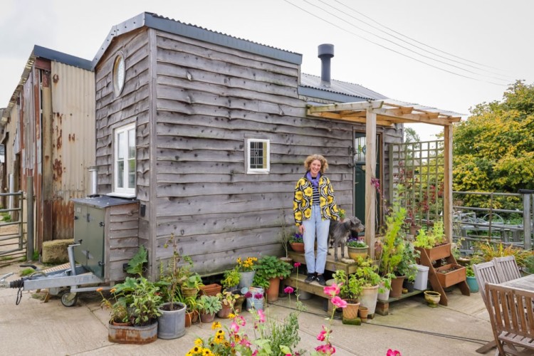 She Built Her Beautiful Tiny Home For Just £12,000 (She Even Milled The Timber!)
