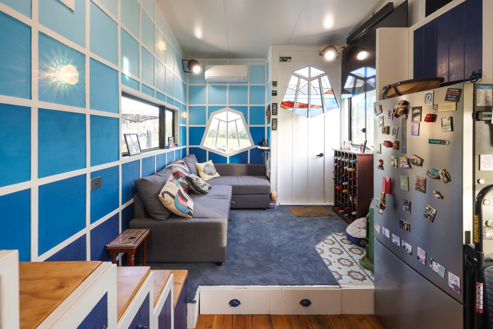 Solo Woman’s Creative Mortgage-Free Tiny Home in a Micro Community
