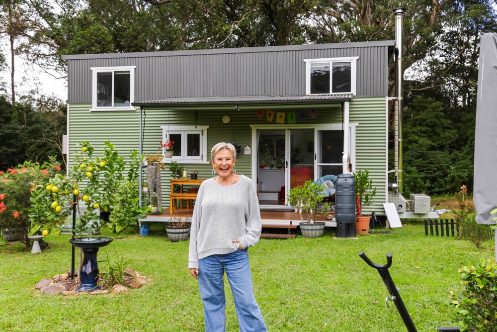 She Escaped Rising Rent and Retired Off-Grid in a Tiny Home
