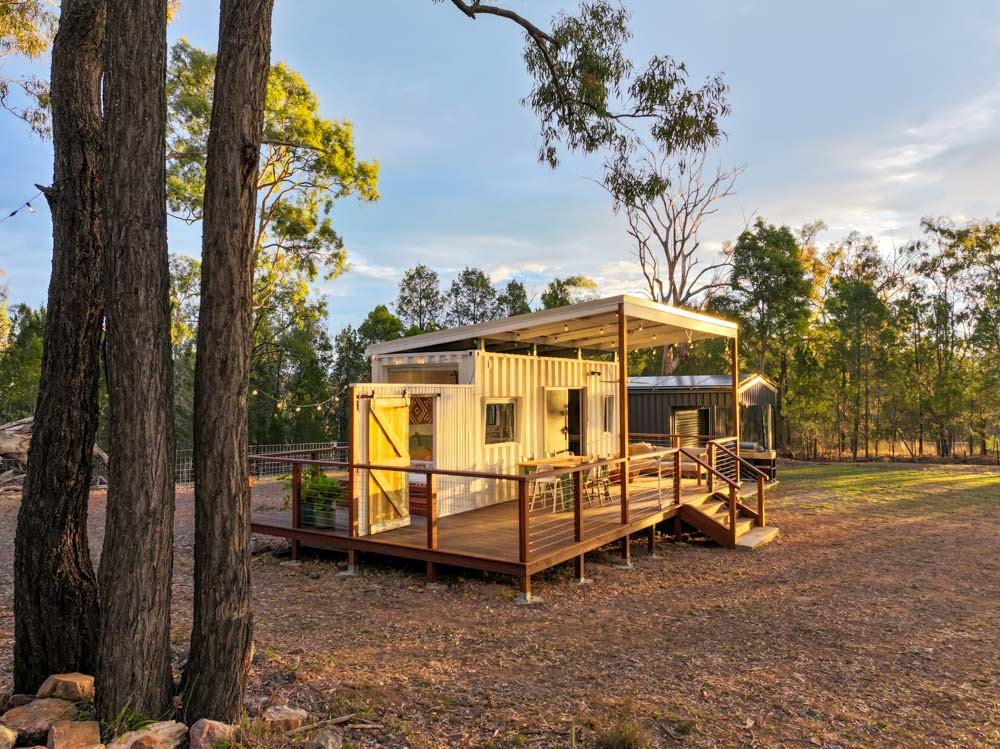 Family of Four Lives Mortgage-Free in a 20ft Shipping Container Home