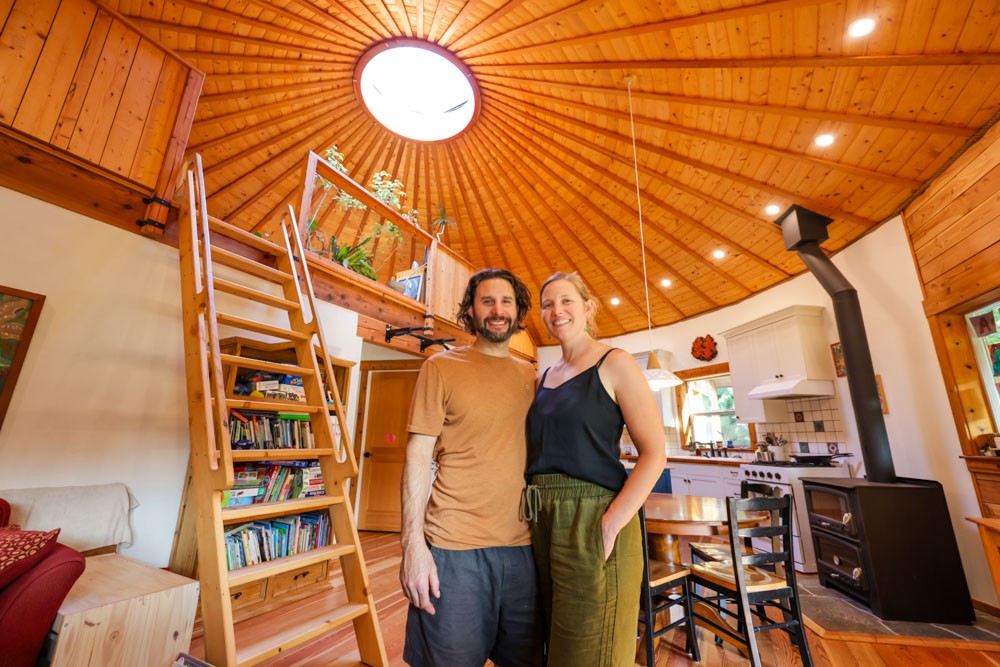 Spectacular Wooden Roundhouse Takes the Classic Yurt to the Next Level