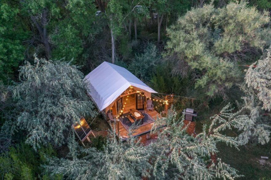 Back To Nature Living In A Beautiful Tiny House Tent (Revisited) Back To Nature Living In A Beautiful Tiny House Tent (Revisited)