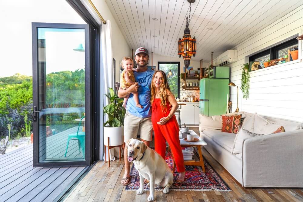 Television Show Interior Designer’s Own Colourful Tiny House Television Show Interior Designer’s Own Colourful Tiny House