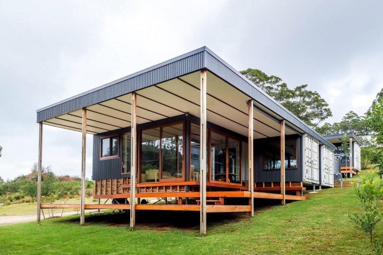 Shipping Container Home Designed For Sustainable Family Living