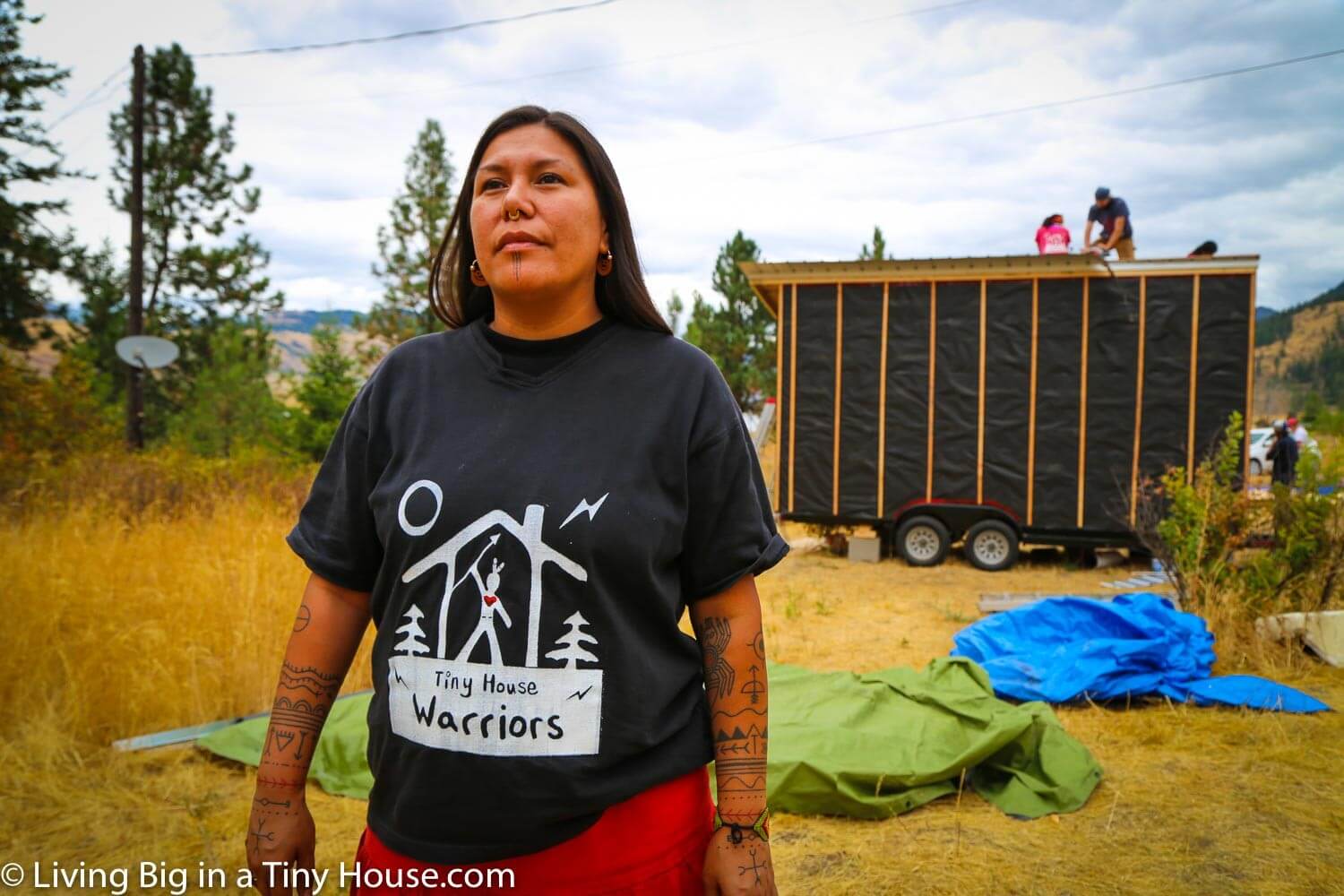 Tiny House Warriors: Building Tiny Homes To Defend Against Oil Pipeline Tiny House Warriors: Building Tiny Homes To Defend Against Oil Pipeline
