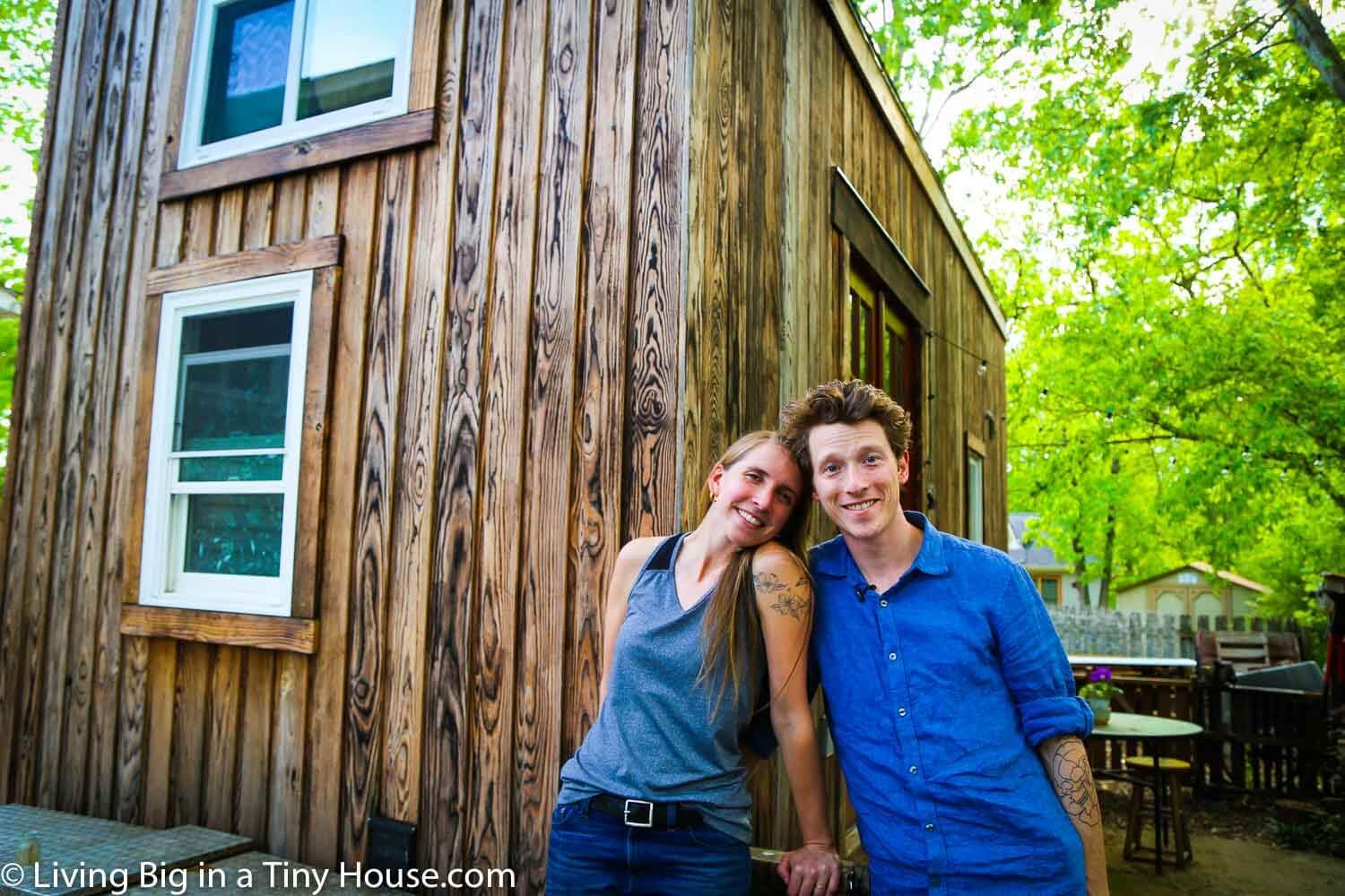 Creative Couple’s Stunning Tiny House Cost Only $17k! Creative Couple’s Stunning Tiny House Cost Only $17k!