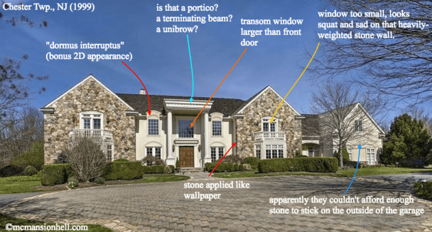 McMansion Hell – The Type Of House You Should Never Buy
