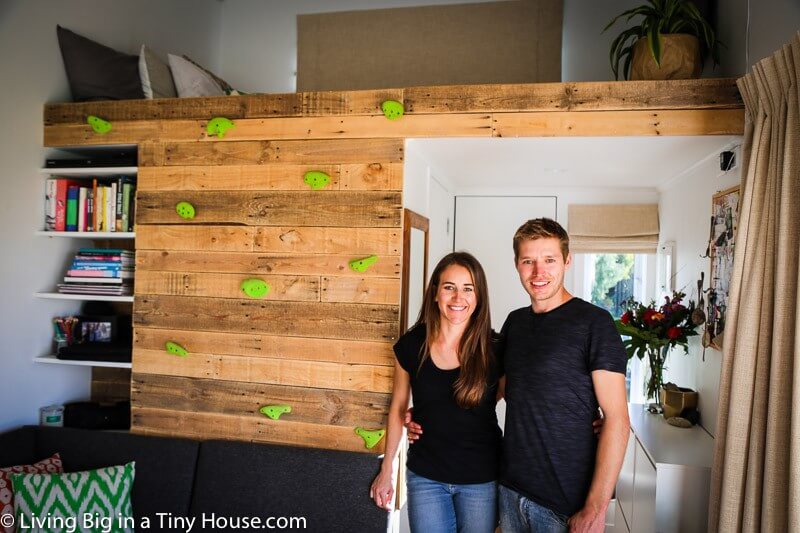 Adventurous Couple Build Brilliant Tiny House On Wheels Adventurous Couple Build Brilliant Tiny House On Wheels