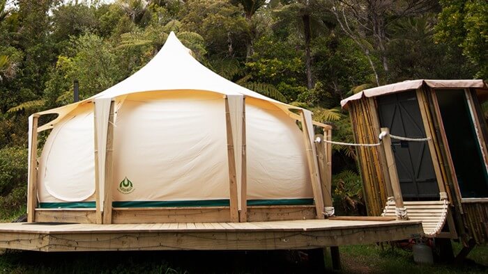 Living In A Lotus Belle Tent