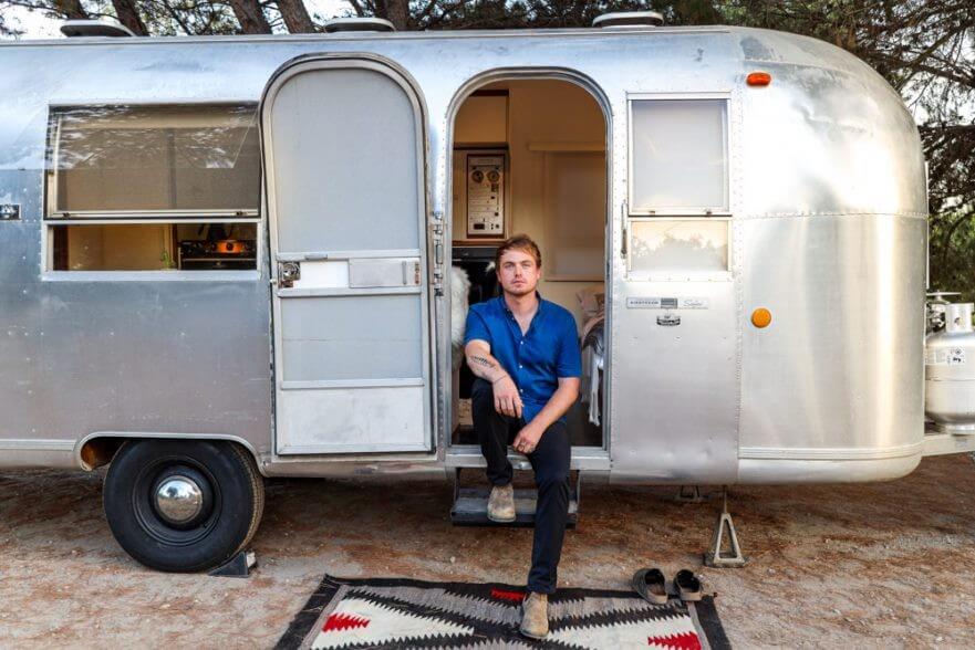 Retro Airstream Renovated Into Stylish Modern Tiny House Retro Airstream Renovated Into Stylish Modern Tiny House