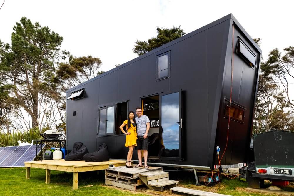 Epic Modern All Black Tiny House Epic Modern All Black Tiny House