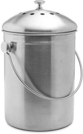 Stainless Steel Compost Bin