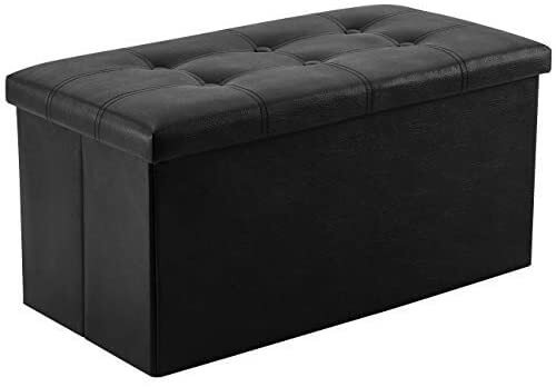 Folding Storage Ottoman