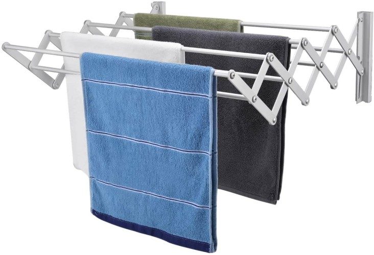 Accordion Wall Mount Drying Rack