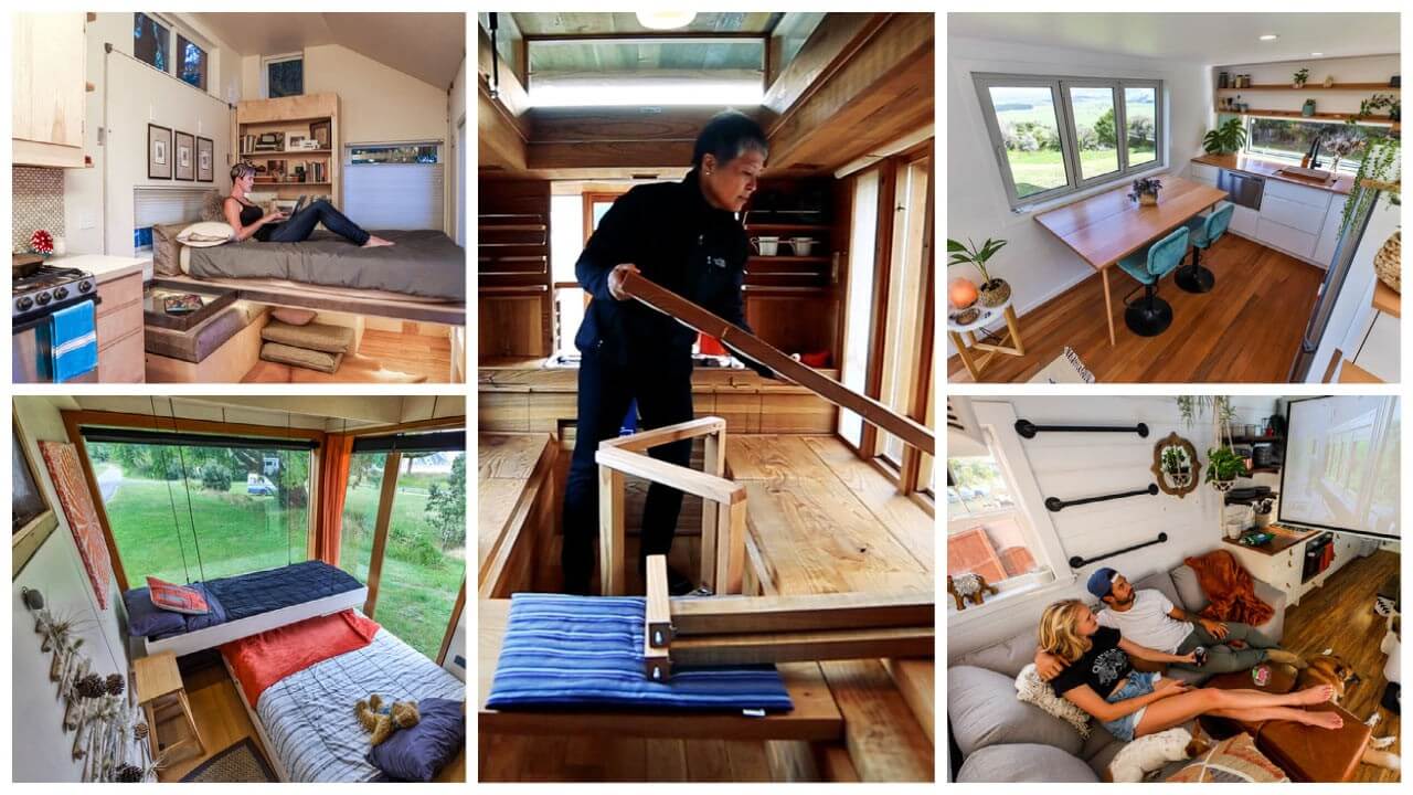 Top Transforming &amp; Multifunctional Furniture Ideas For Tiny Homes