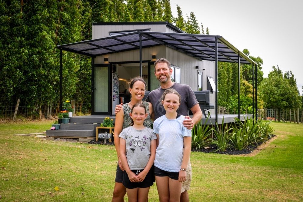 Military Family Escape A Life Of Mortgage Debt By Building A Tiny House