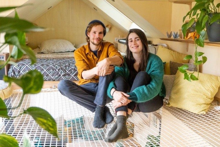 Couple Build Life-Changing Tiny House in France