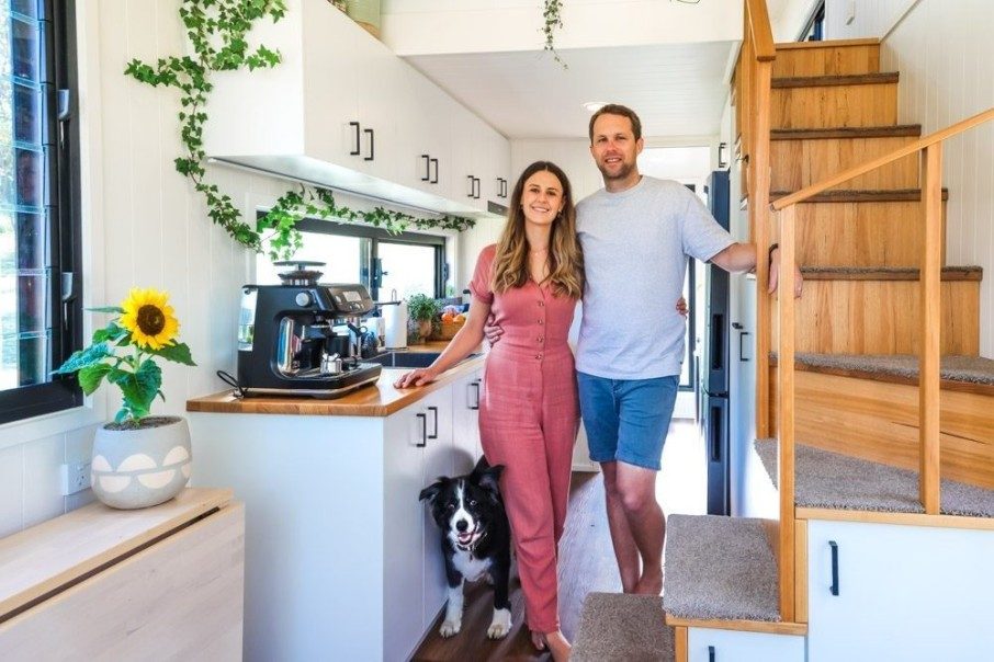 Couple Escape The City For Spectacular Tiny House Country Life