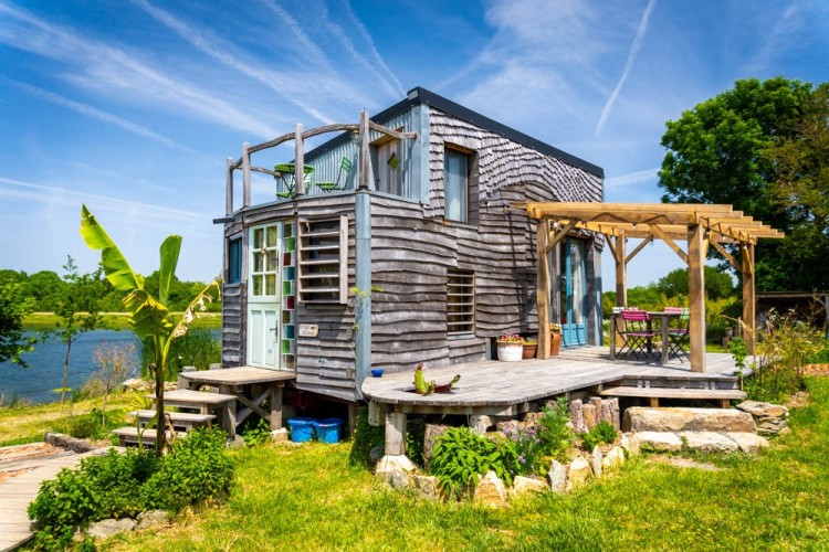 Enchanting Tiny House On Huge Organic Farm In France