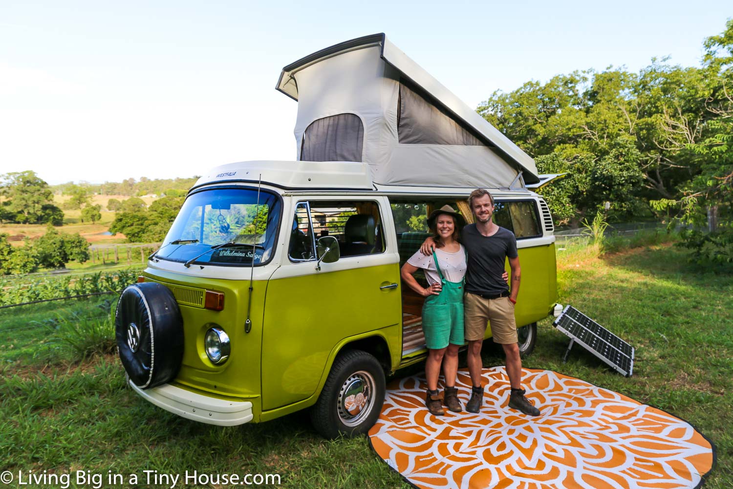 Living Big in a Tiny House - Van Life In A Renovated VW Kombi Westfalia